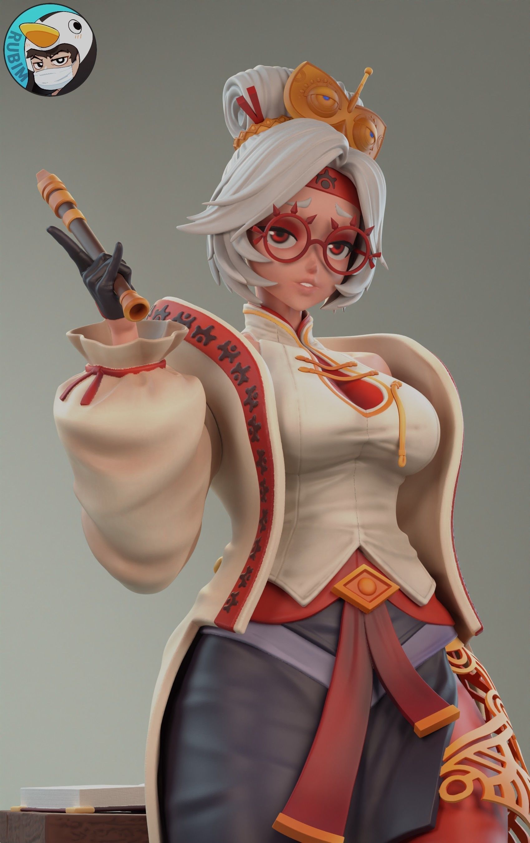 Legend of Zelda Purah 3D print model_3