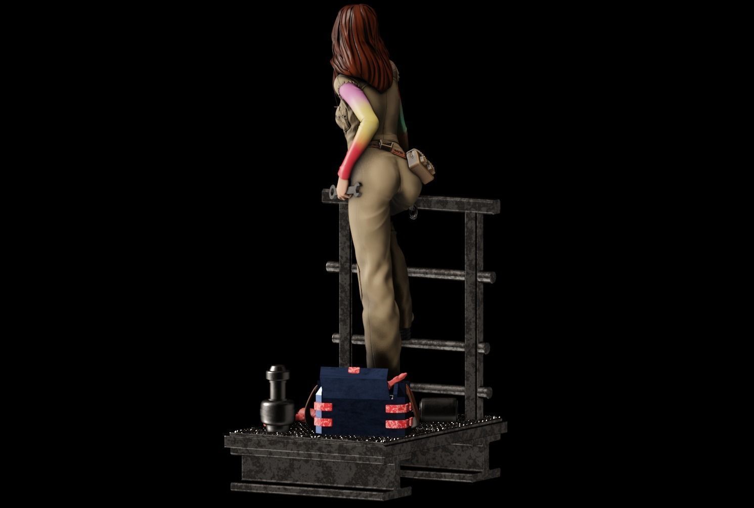 Kaywinnet Lee Kaylee Frye - 1to10 statue STL file NSFW 3D print model_7