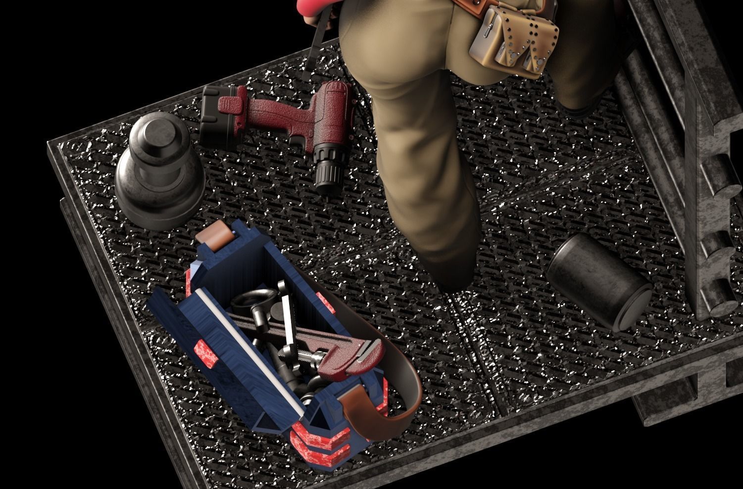 Kaywinnet Lee Kaylee Frye - 1to10 statue STL file NSFW 3D print model_23