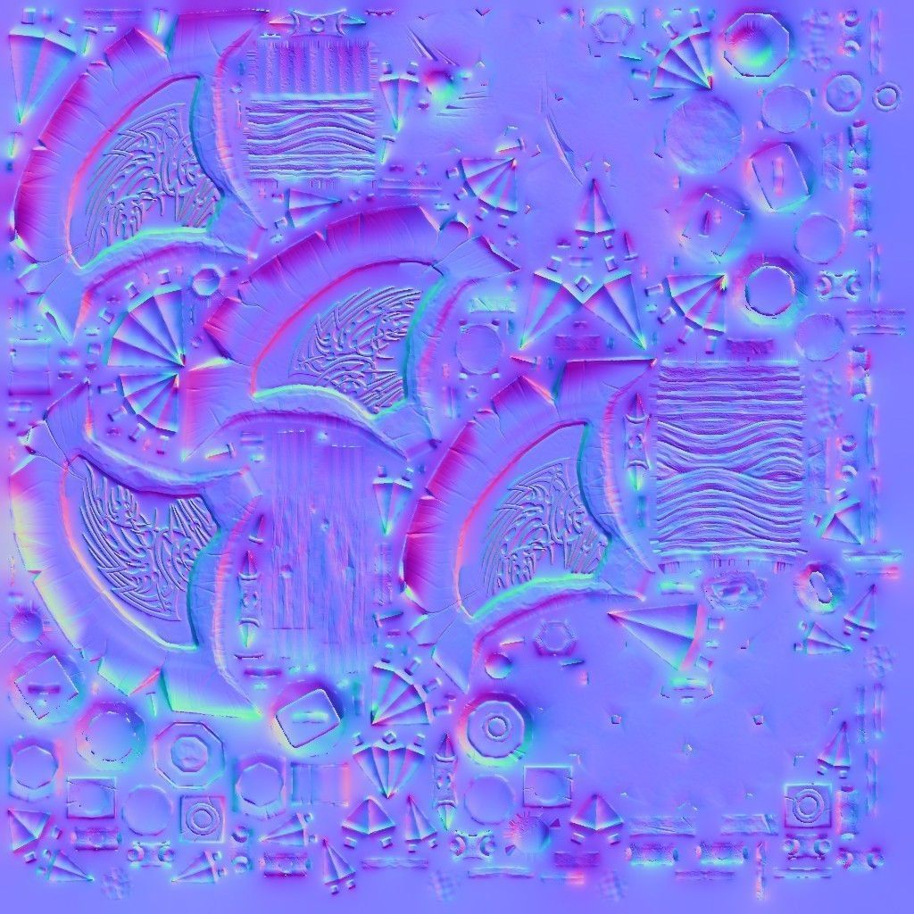 Axe - Game weapon Low-poly 3D model_2