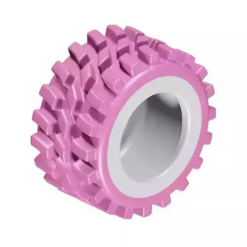 Baby Tyre Toy 3D model