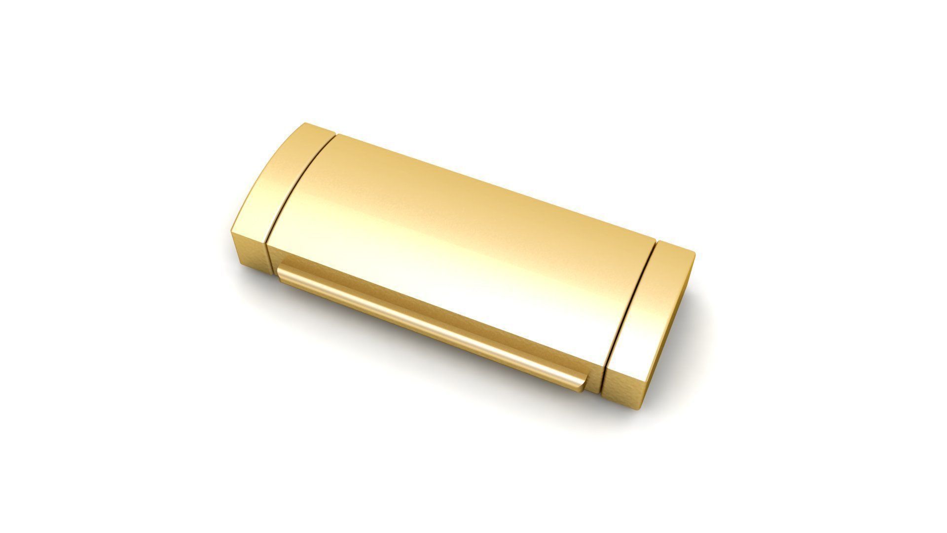 8 mm Rectangular Flip Lock Box Combination  3D Model Collection_9