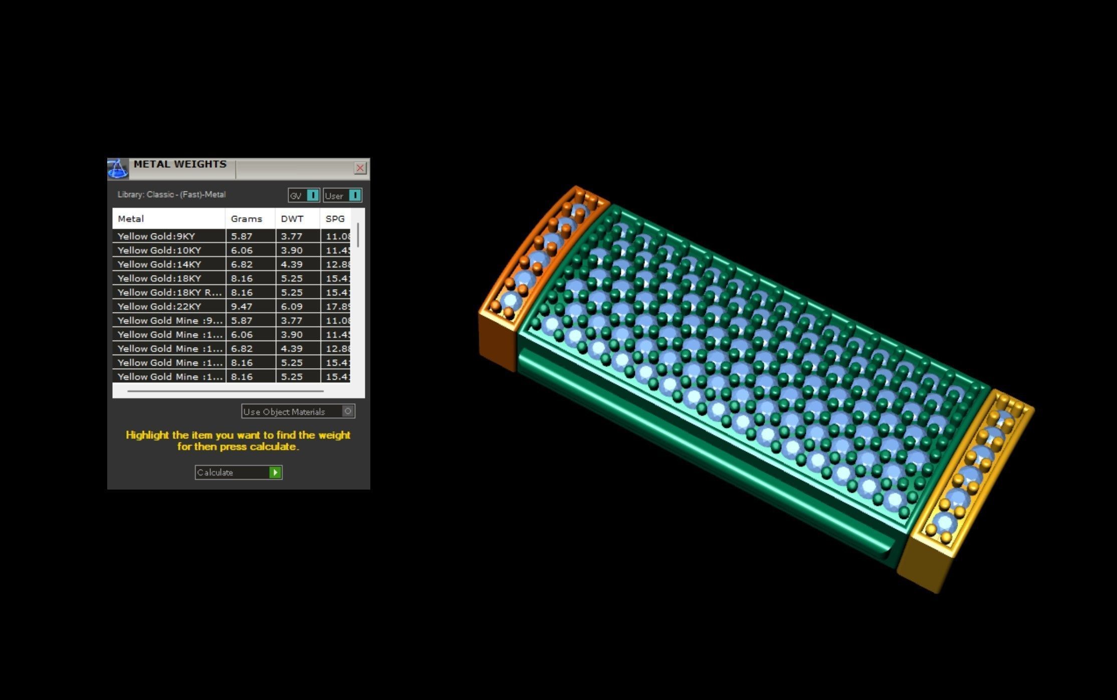 8 mm Rectangular Flip Lock Box Combination  3D Model Collection_2