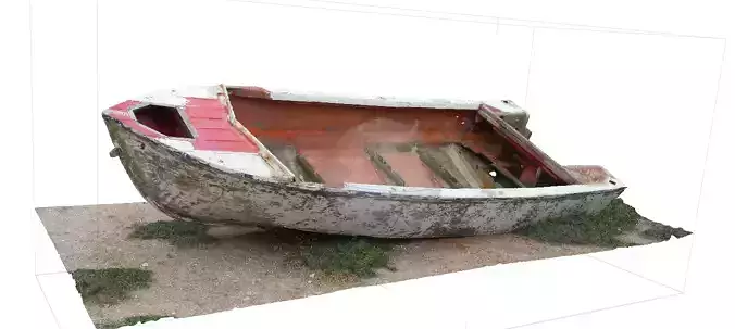 Old crayfish boat