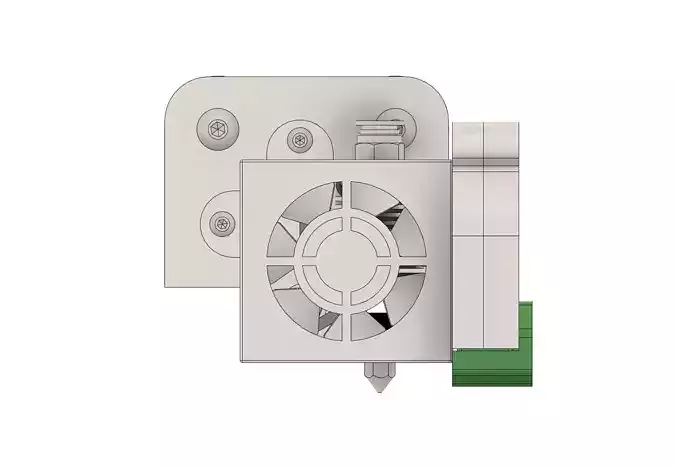 Ender 3 Radial Fan Duct