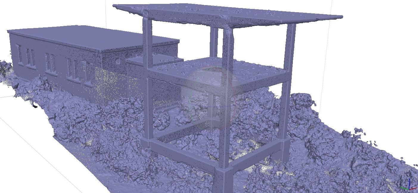 old whaling lookout 3D model_5