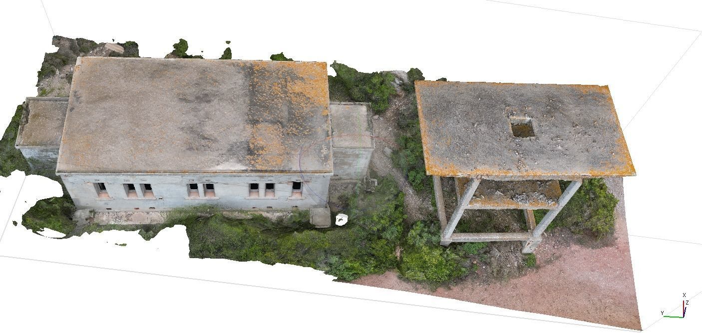 old whaling lookout 3D model_2