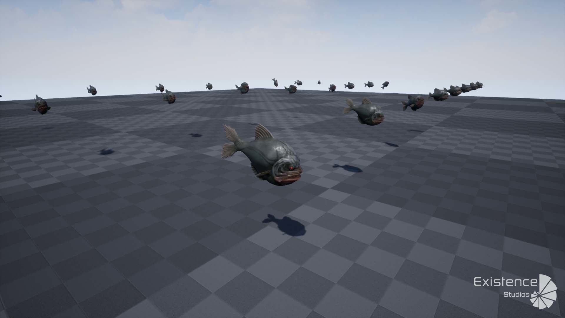 The Piranha Fish - Ocean predator - Pirana 3d model - 10 Low-poly 3D model_19