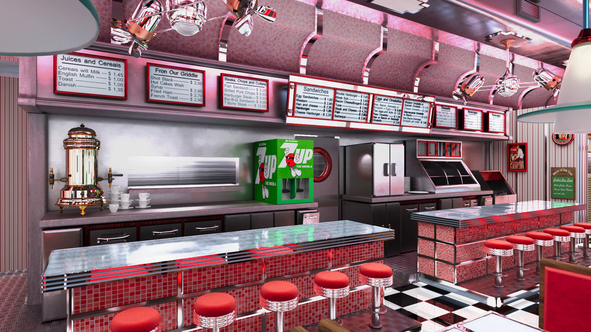 DINER 3D model_6