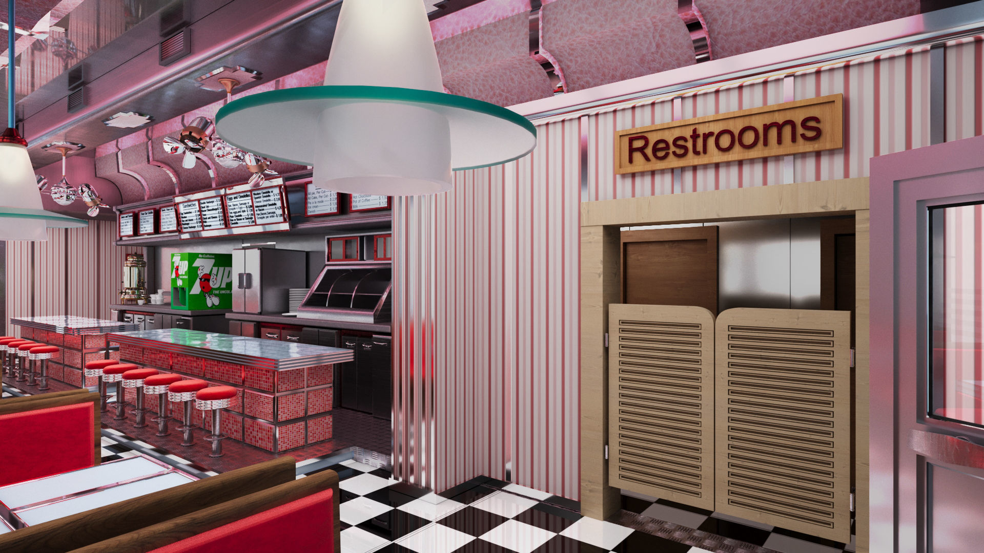 DINER 3D model_7