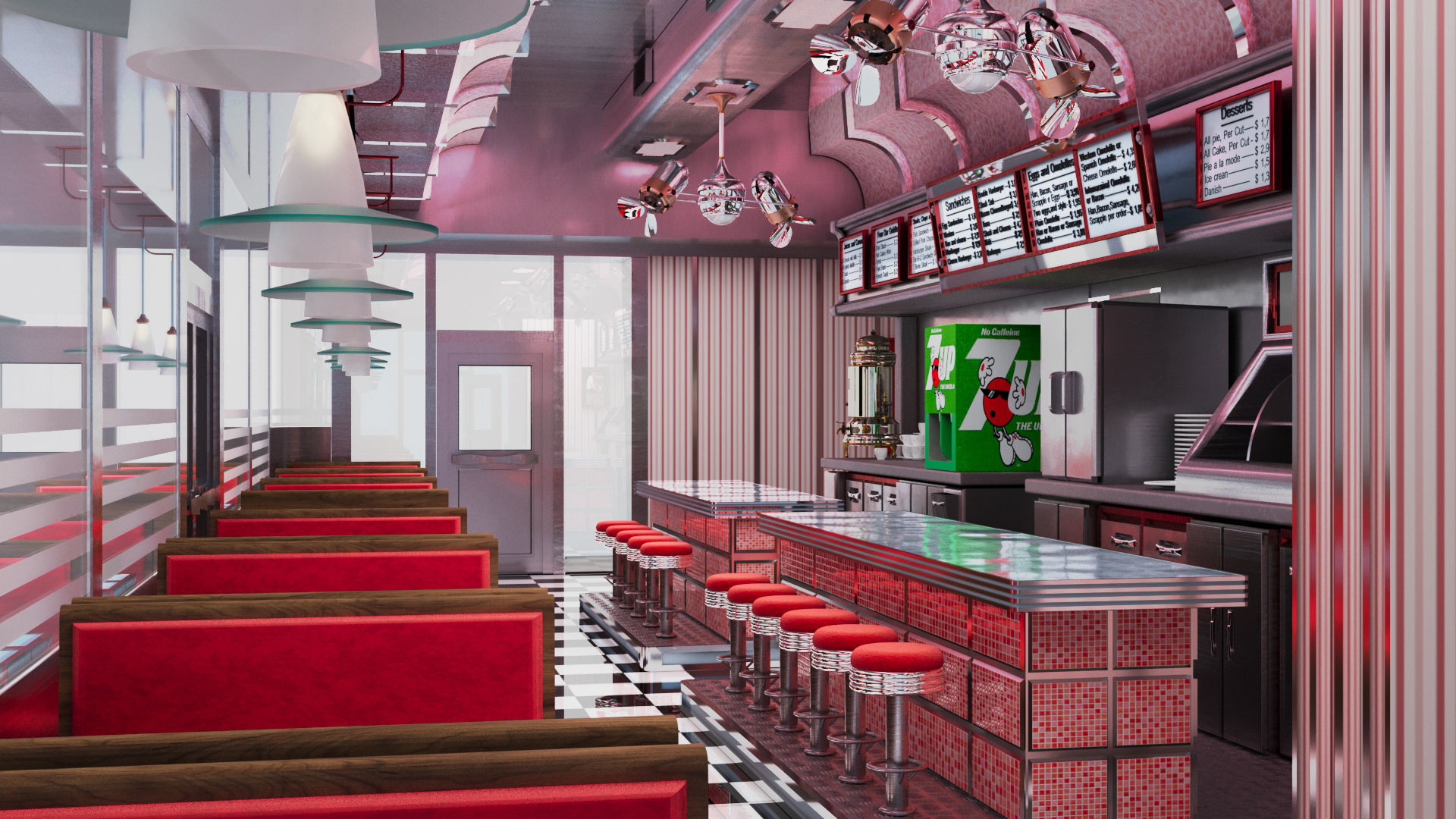 DINER 3D model_5