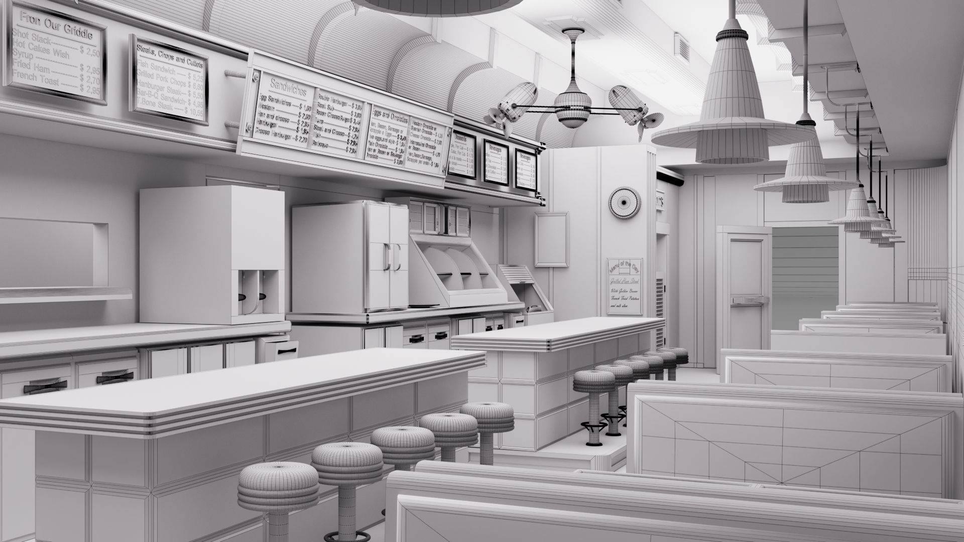 DINER 3D model_14