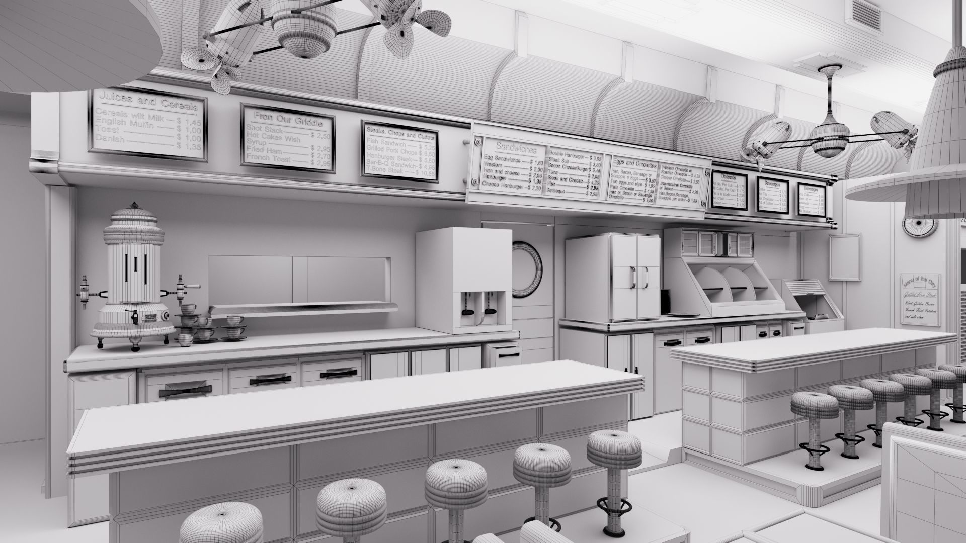 DINER 3D model_12