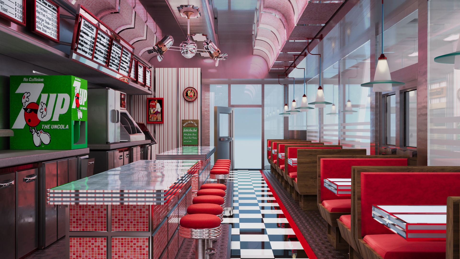 DINER 3D model_4