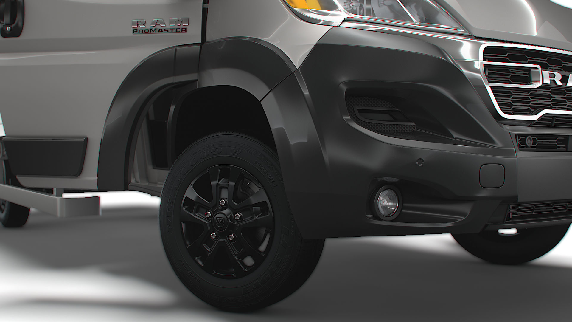 RAM Promaster Box HQInterior 4300WB 2023 3D model_5