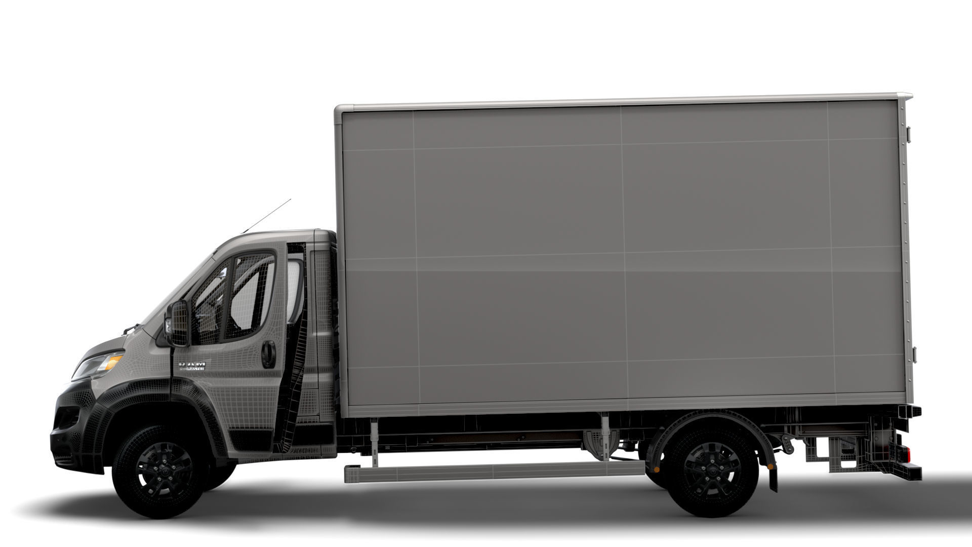 RAM Promaster Box HQInterior 4300WB 2023 3D model_16