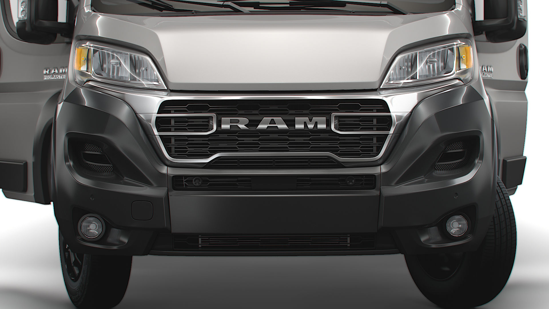 RAM Promaster Box HQInterior 4300WB 2023 3D model_7