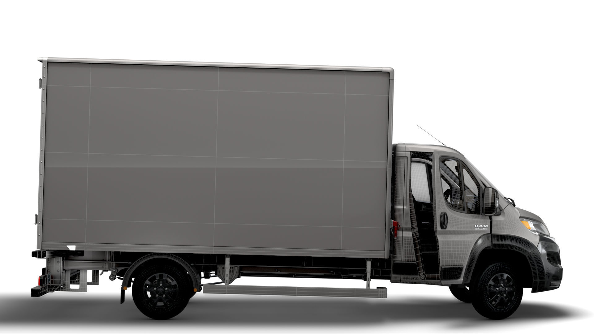 RAM Promaster Box HQInterior 4300WB 2023 3D model_13