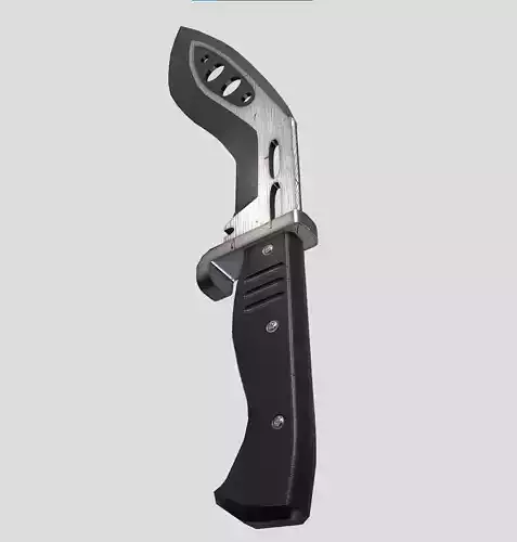 Modern Kukuri Knife FBX - 2048px