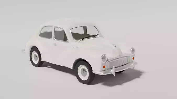 Morris Minor 1000 Free 3D model Morris Minor 1000 Free 3D model