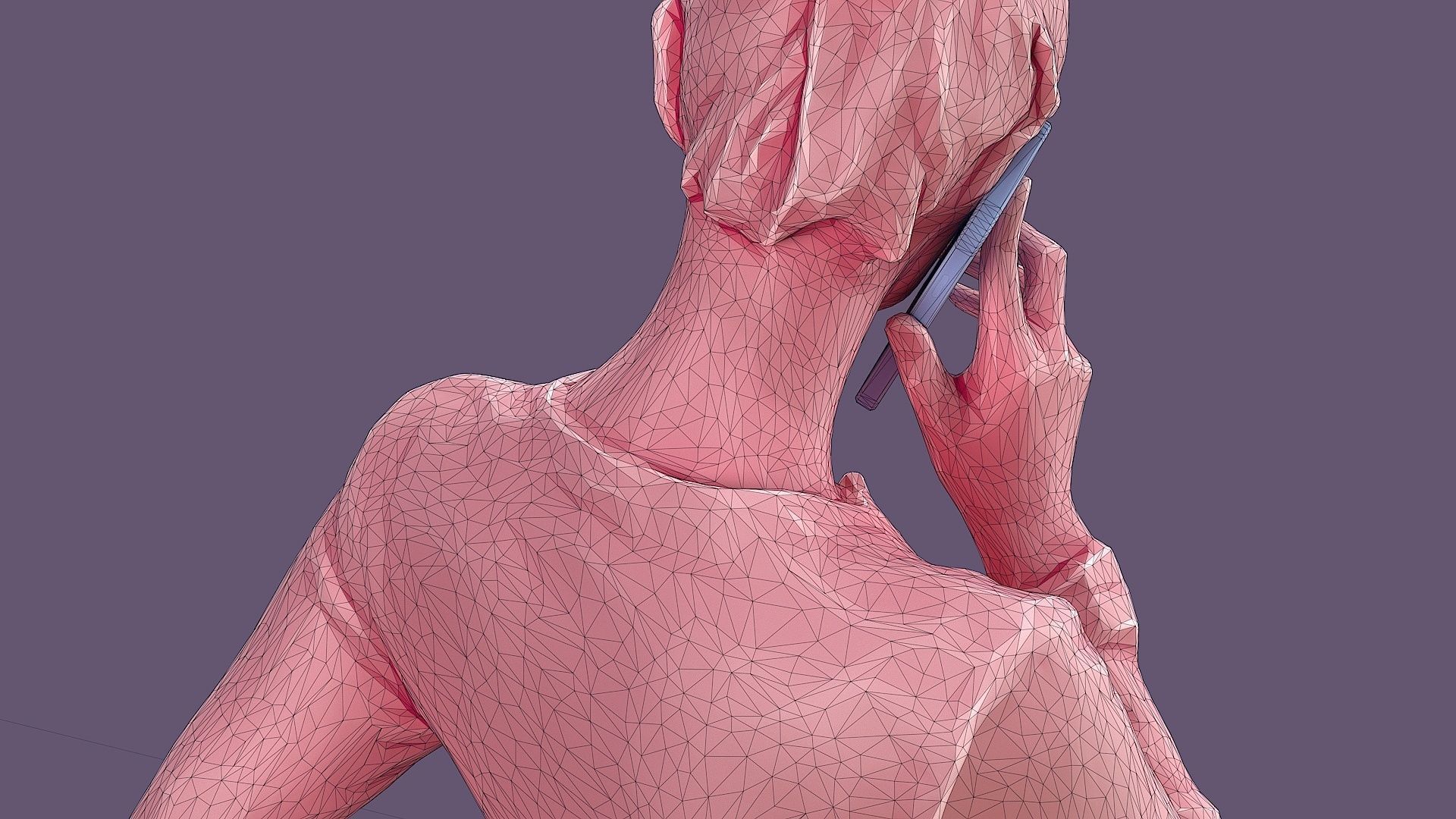 Buttoned Elegance Chit-Chat Chic 3D model_11