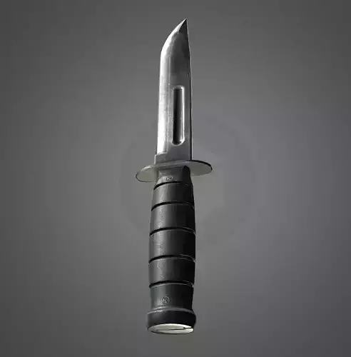 Combat Knife FBX - 2048px 