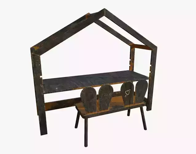 Kid Desk Chair Children Room Playing Room Equipment