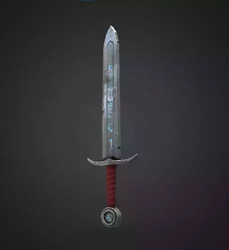 Rune Sword FBX - 2048px