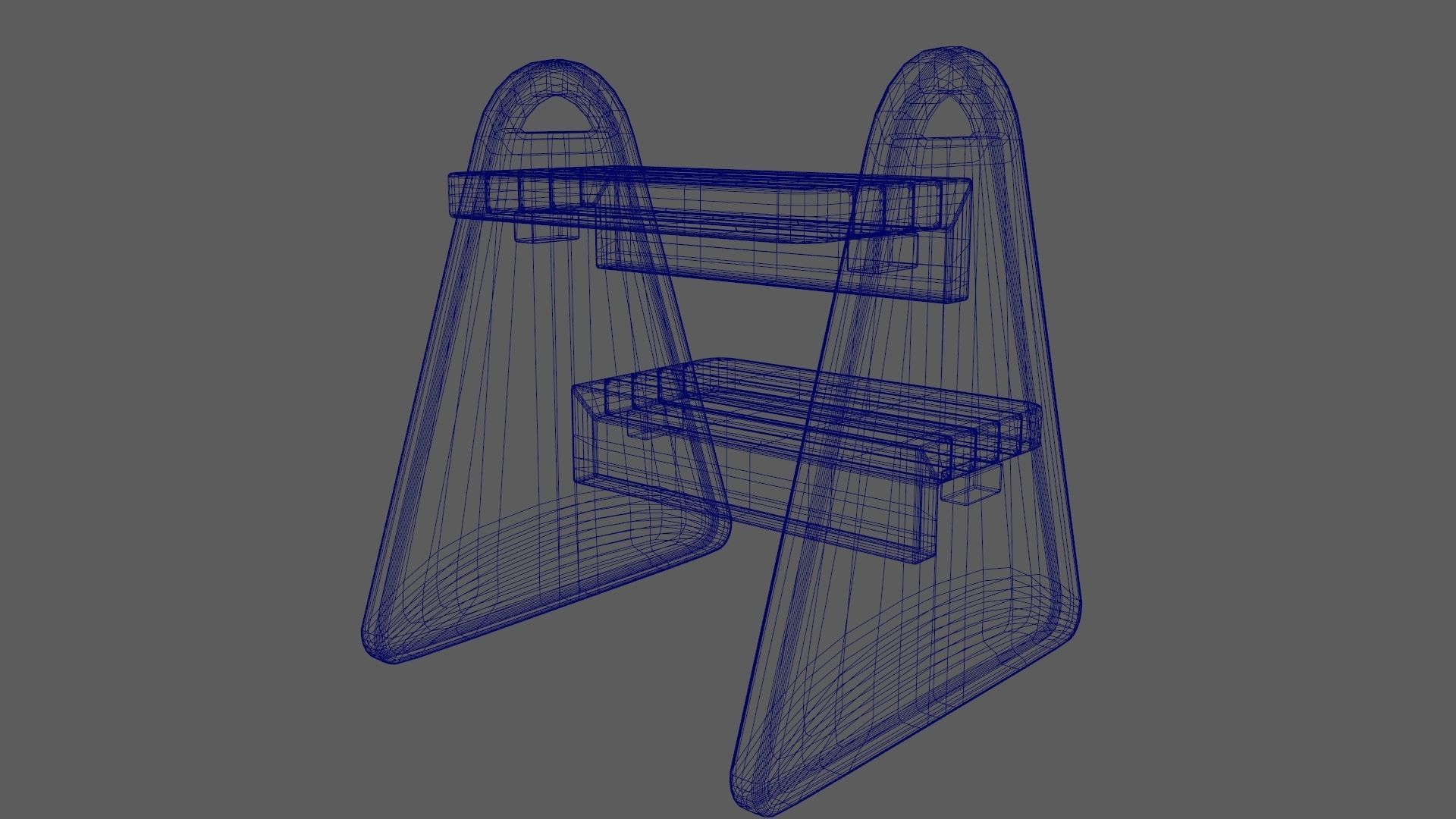 Kid Step Children Room Playing Room Equipment 3D model_14