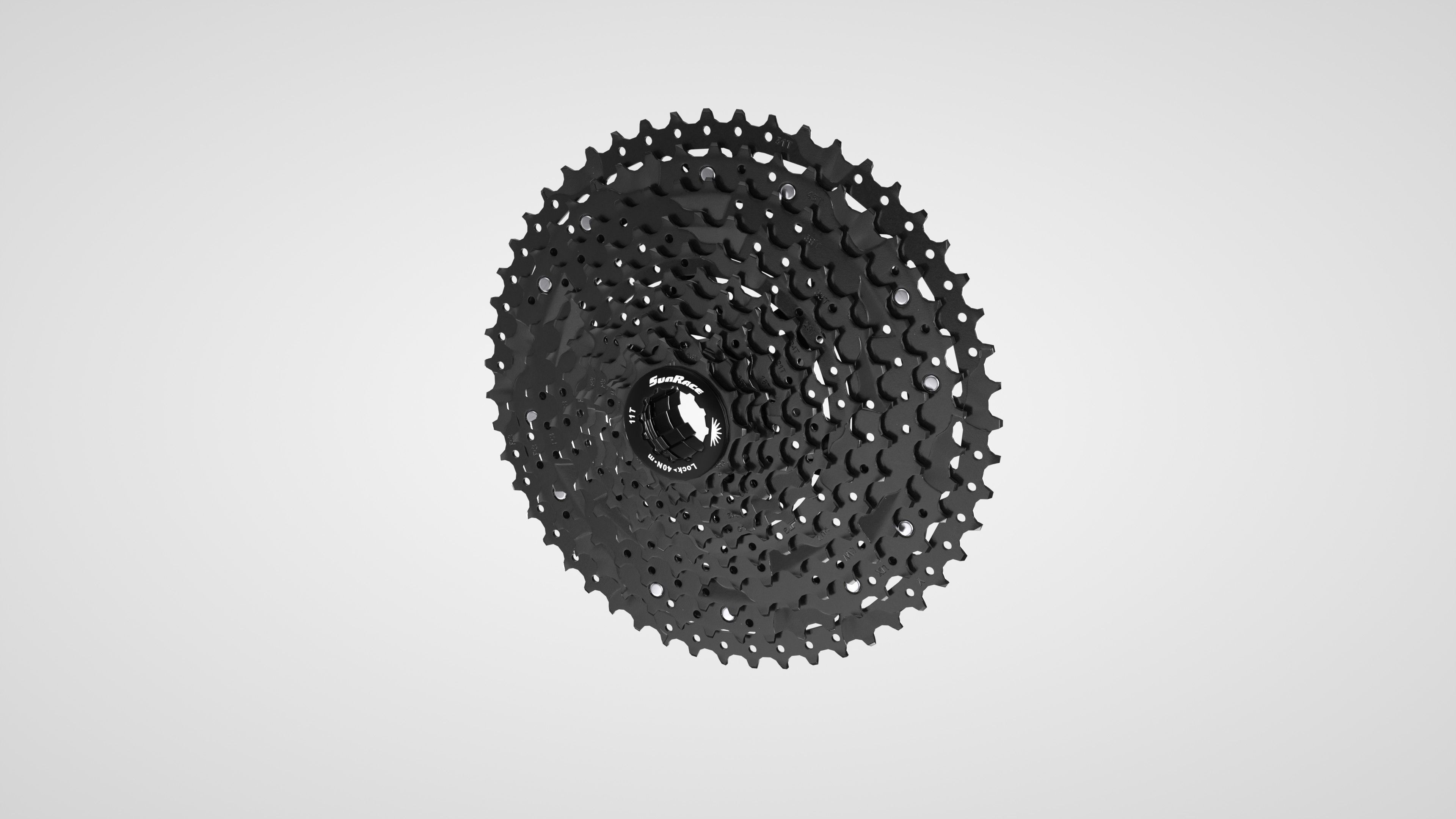 MTB Cassette black Low-poly 3D model_4