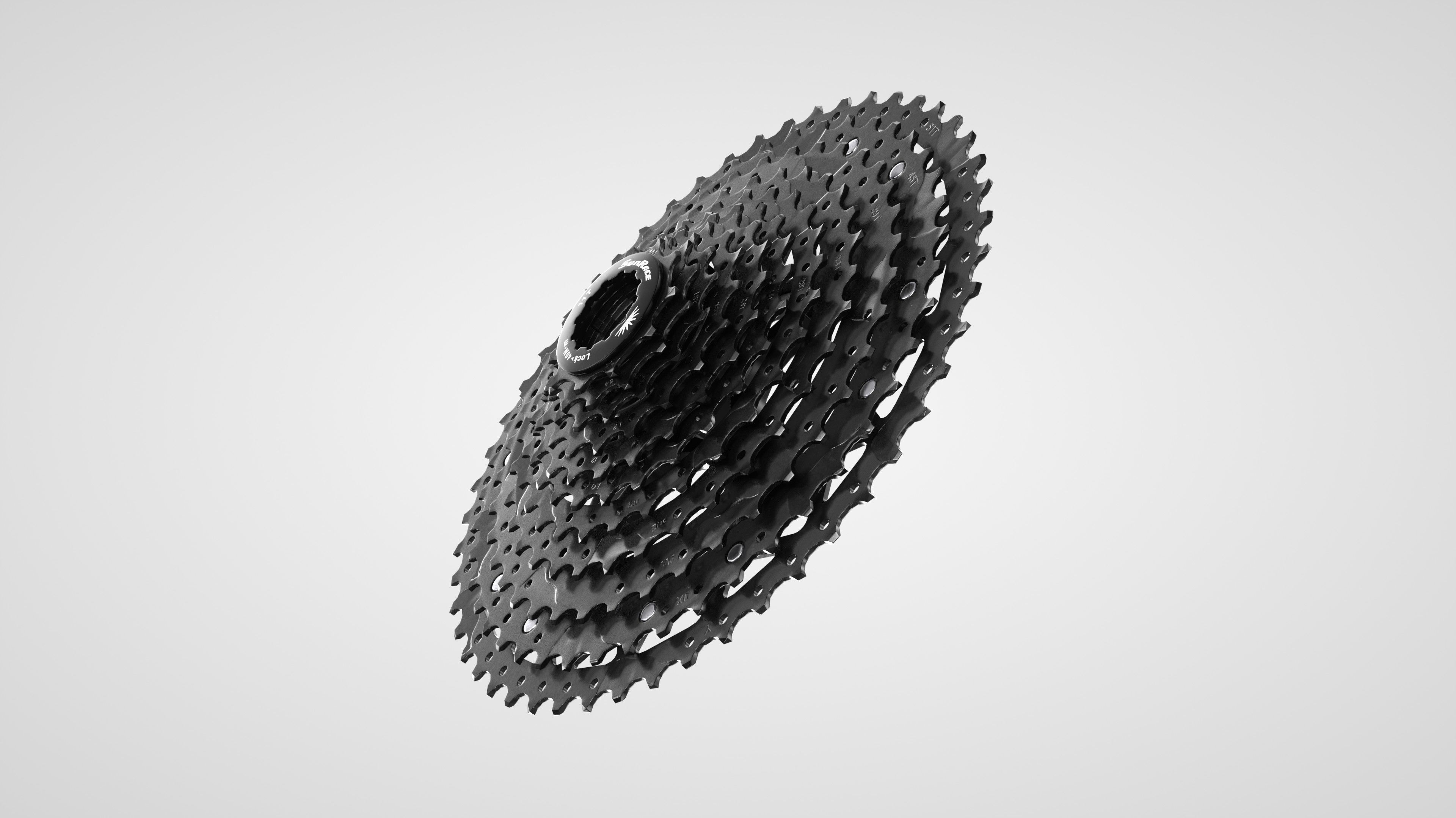 MTB Cassette black Low-poly 3D model_7