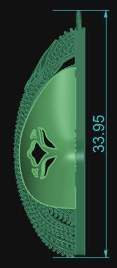 Pendant 427 3D print model_9