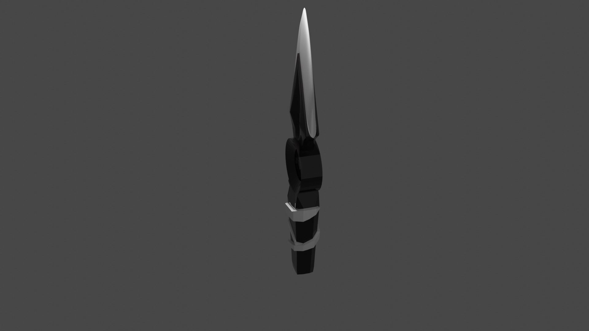 Jett knife valorant 3D model_3