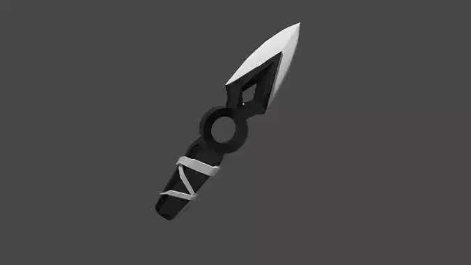 Jett knife valorant 3D model