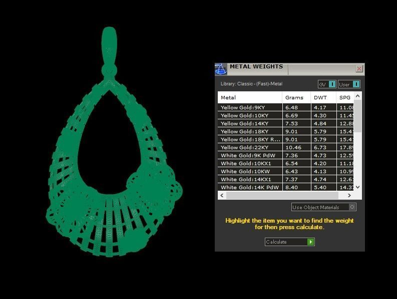 Pendant 424 3D print model_8