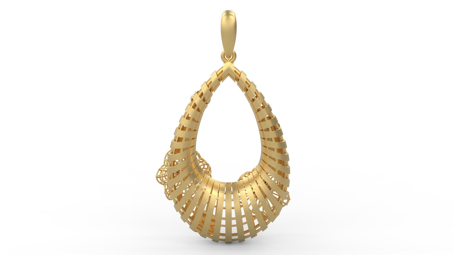 Pendant 424 3D print model_4