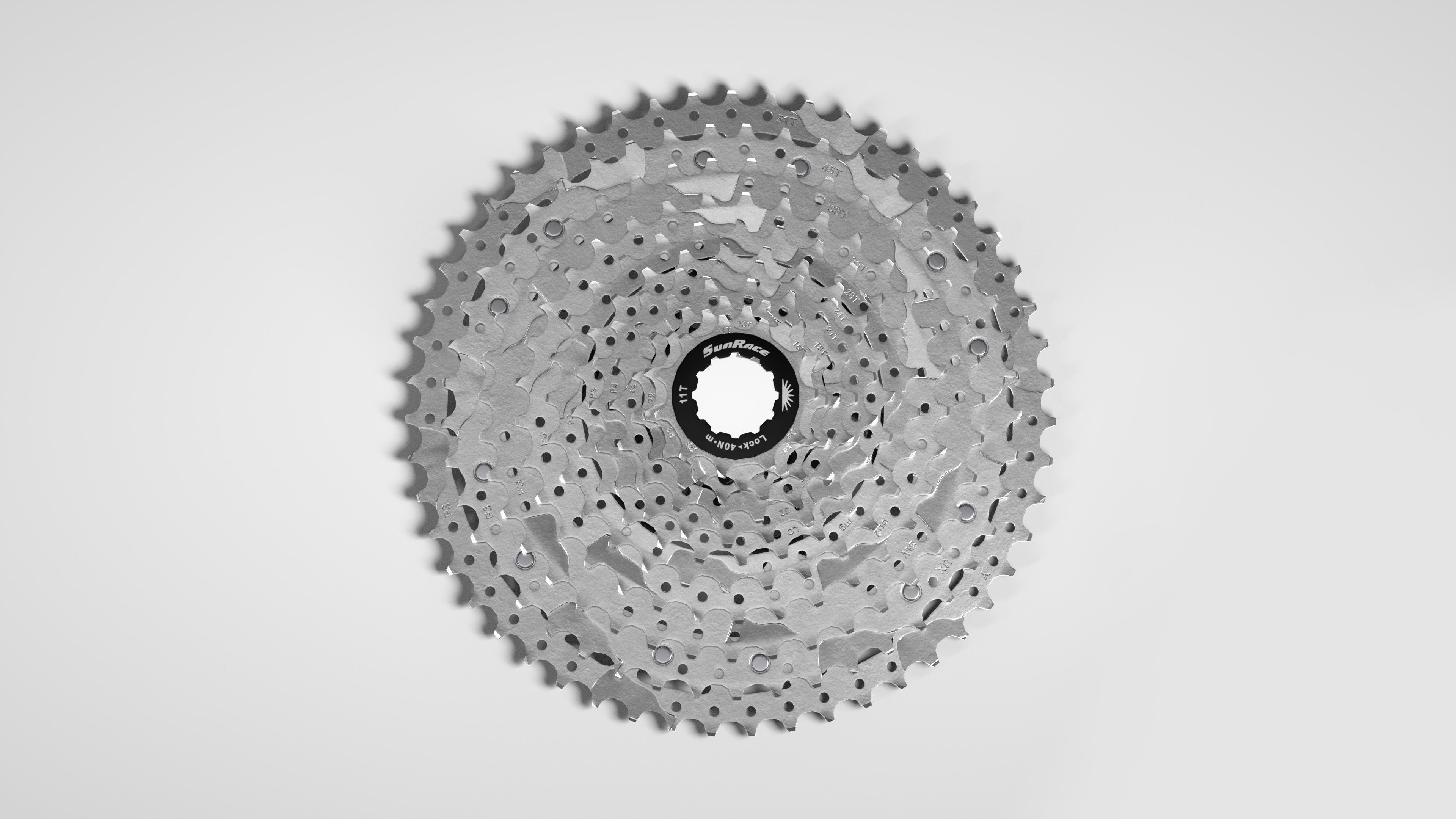 MTB Cassette steel Low-poly 3D model_2