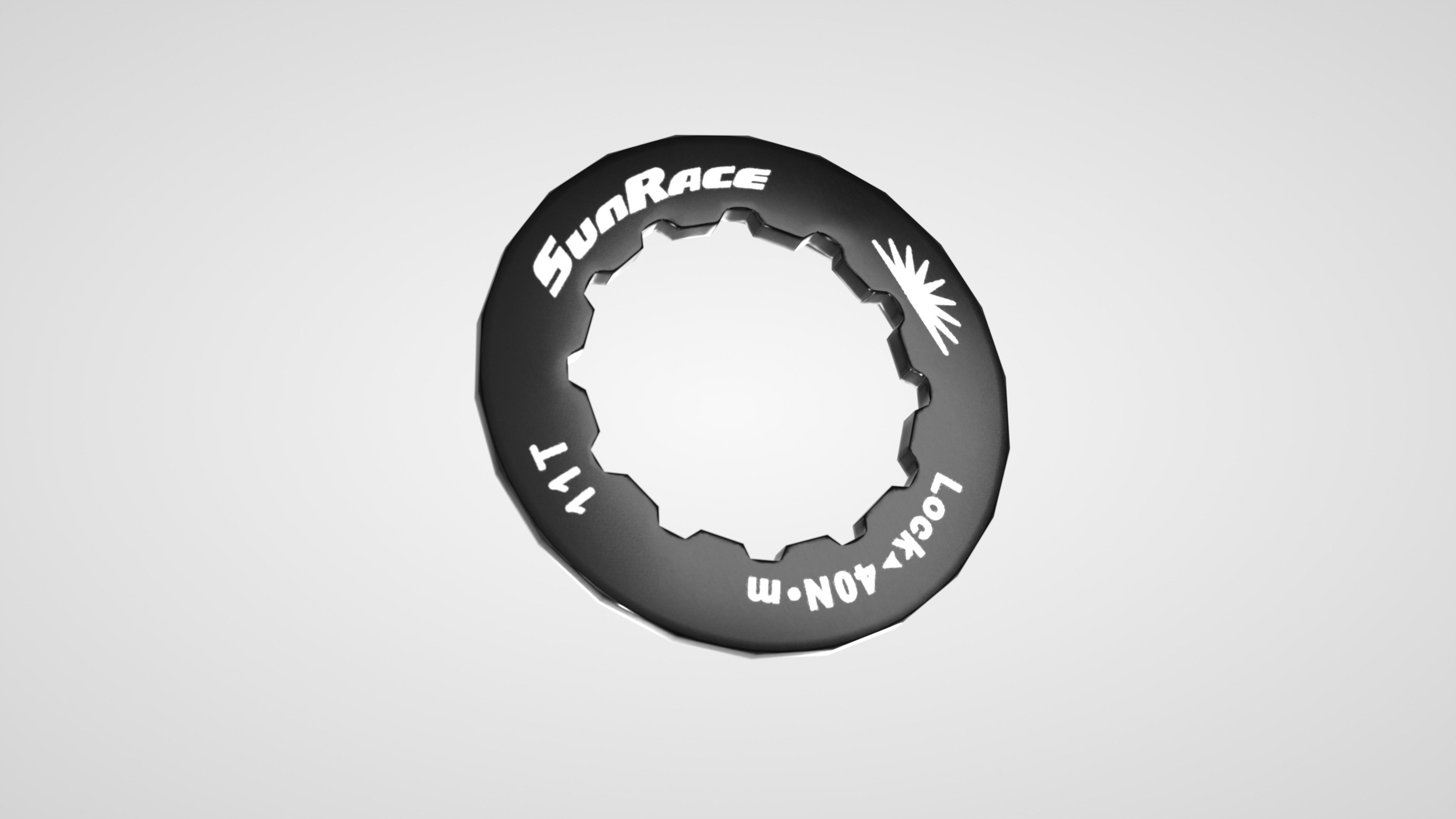 MTB Cassette steel Low-poly 3D model_6