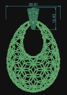 Pendant 422 3D print model_6