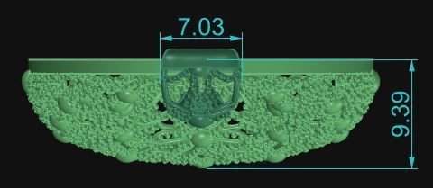 Pendant 422 3D print model_5