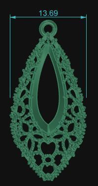 Pendant 421 3D print model_11