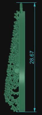 Pendant 421 3D print model_7