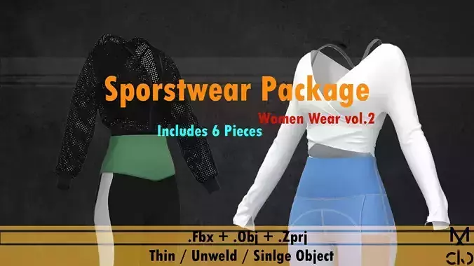 Sportswear for women- Complete pack 2