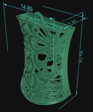 Pendant 420 3D print model_6