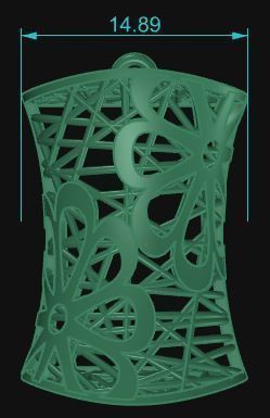 Pendant 420 3D print model_5