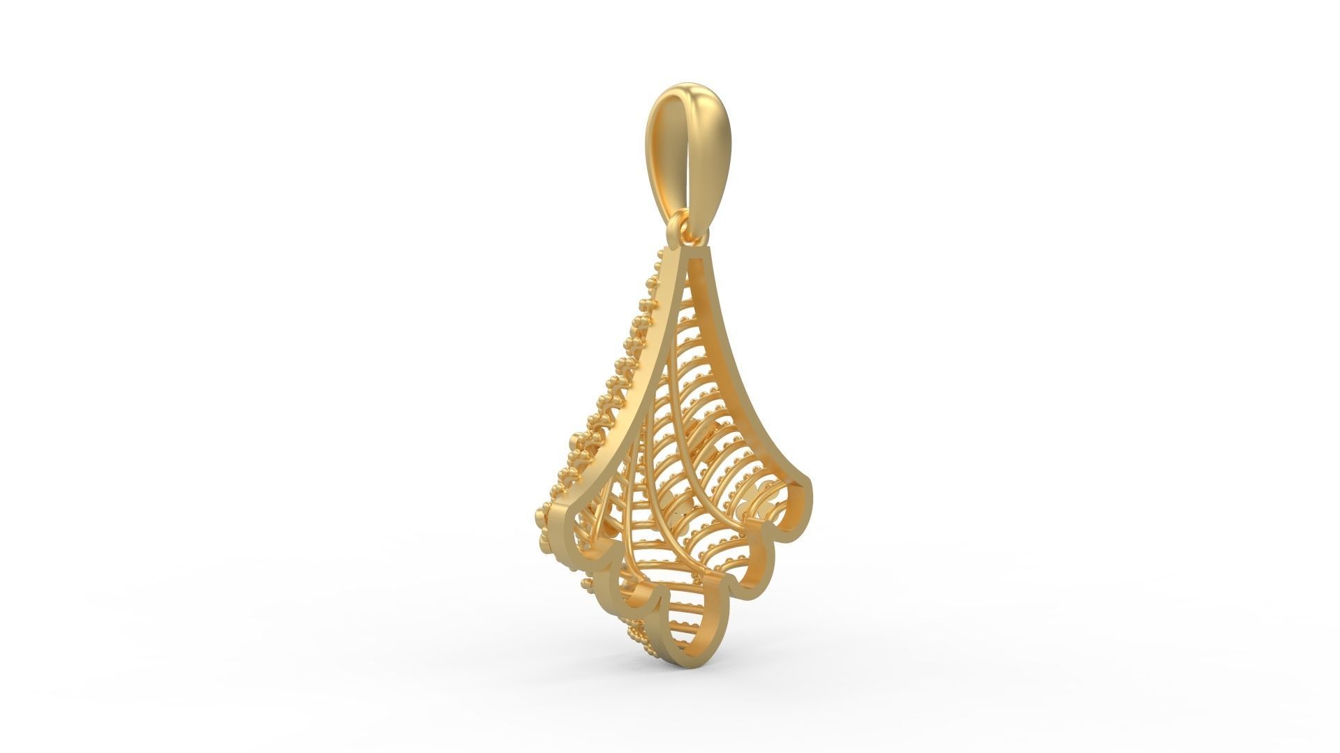 Pendant 418 3D print model_3