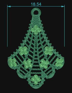 Pendant 418 3D print model_10