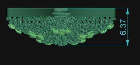 Pendant 418 3D print model_5