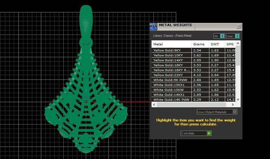 Pendant 418 3D print model_8