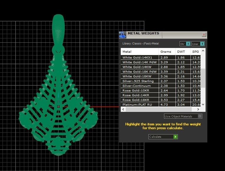Pendant 418 3D print model_7